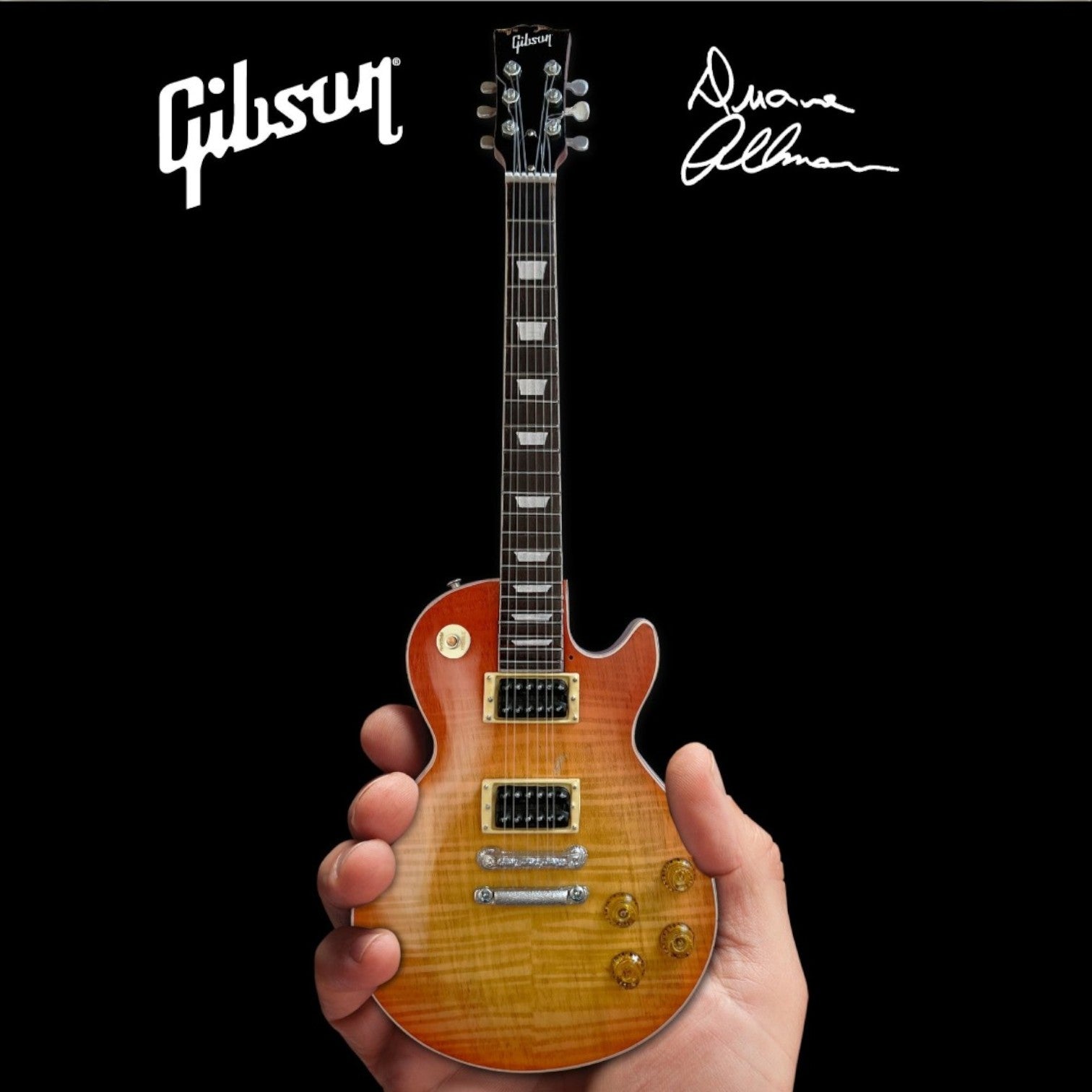 Duane Allman 1959 Gibson Les Paul Cherry Sunburst Mini Guitar