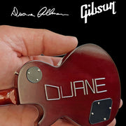 Duane Allman Gibson Les Paul Tobacco Burst "Duane" Mini Guitar