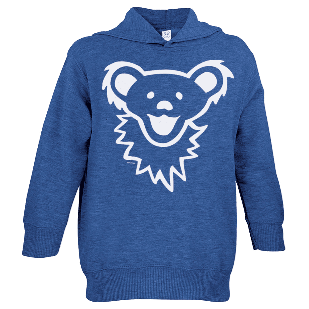 Grateful Dead Dancing Bear Face Toddler Hoodie