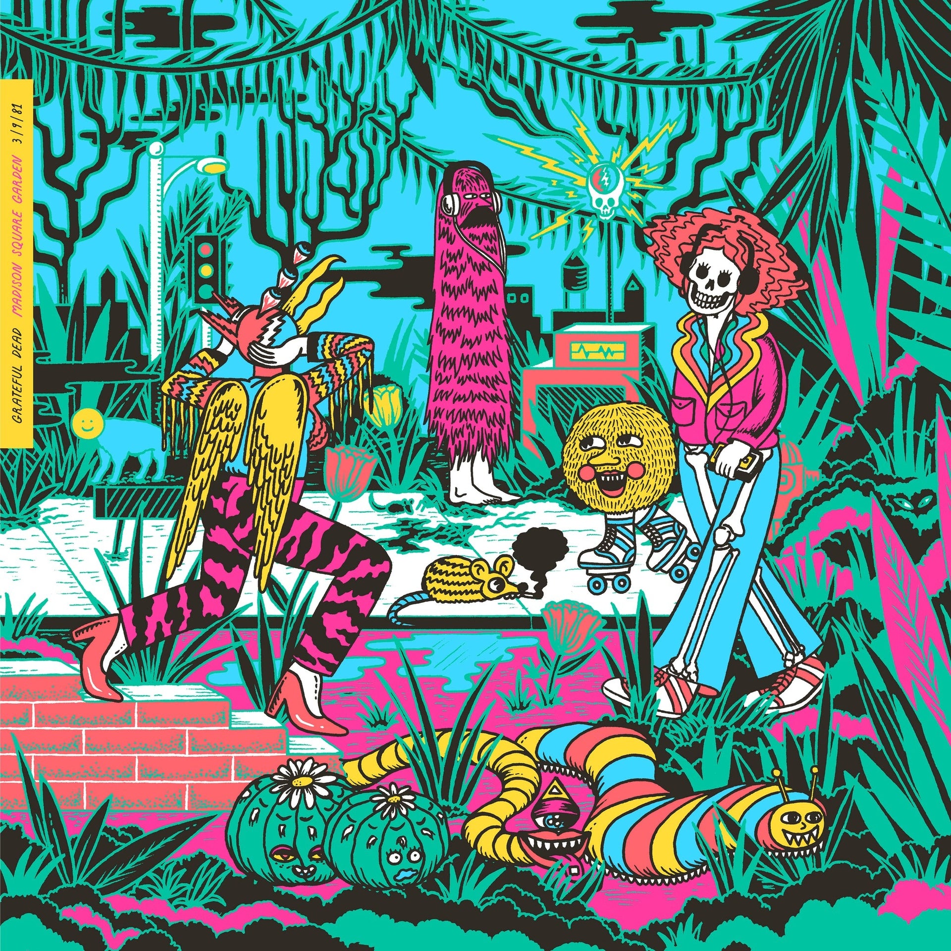 Grateful Dead – Madison Square Garden, New York, NY 3/9/81 (Rocktober 2023 Edition, 5-LP Vinyl Box Set)