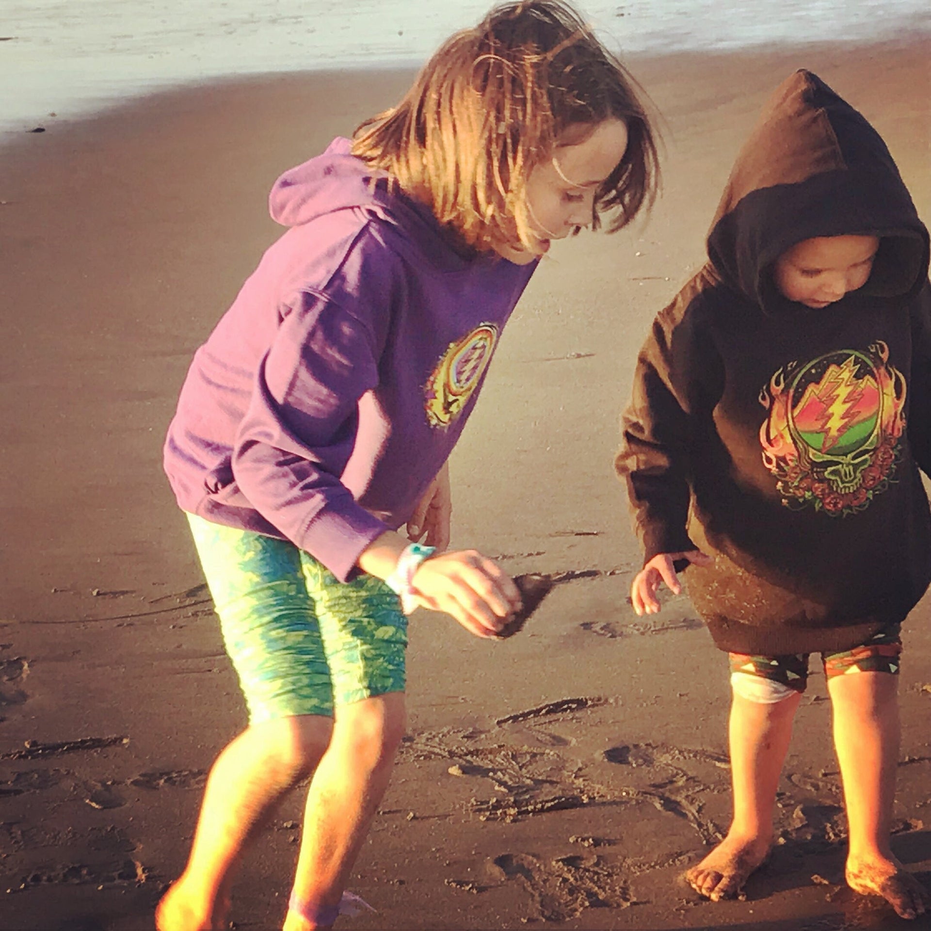 Grateful Dead Scarlet Fire Steal Your Face Toddler Hoodie