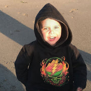Grateful Dead Scarlet Fire Steal Your Face Toddler Hoodie