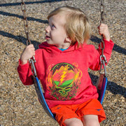 Grateful Dead Scarlet Fire Steal Your Face Toddler Hoodie