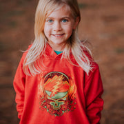 Grateful Dead Scarlet Fire Steal Your Face Toddler Hoodie