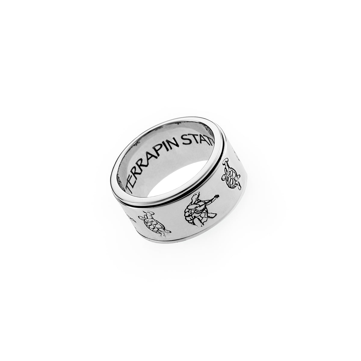 Grateful Dead Terrapin Station Sterling Silver Spinner Ring