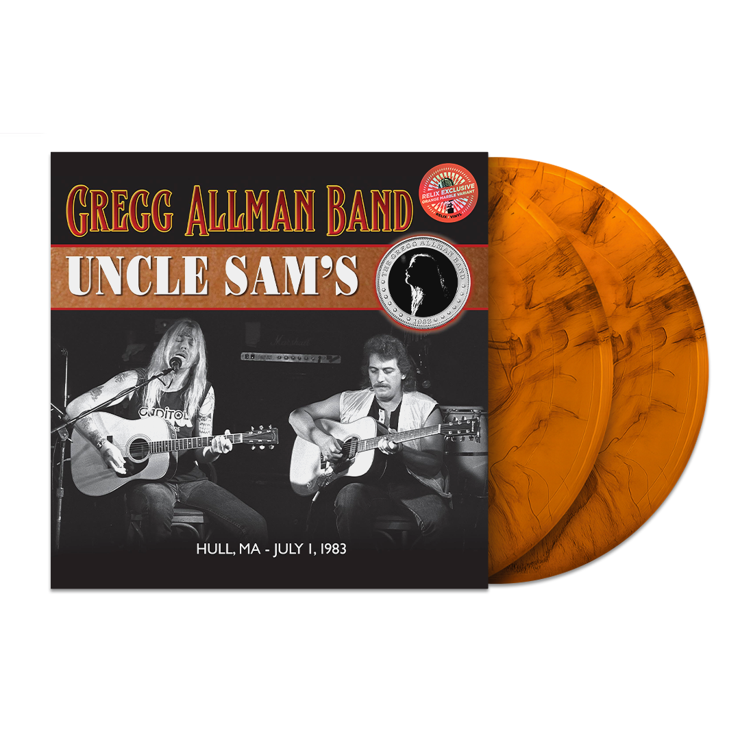 Gregg Allman Band – Uncle Sam’s (Relix-Exclusive 2-LP Orange Marble Vinyl)