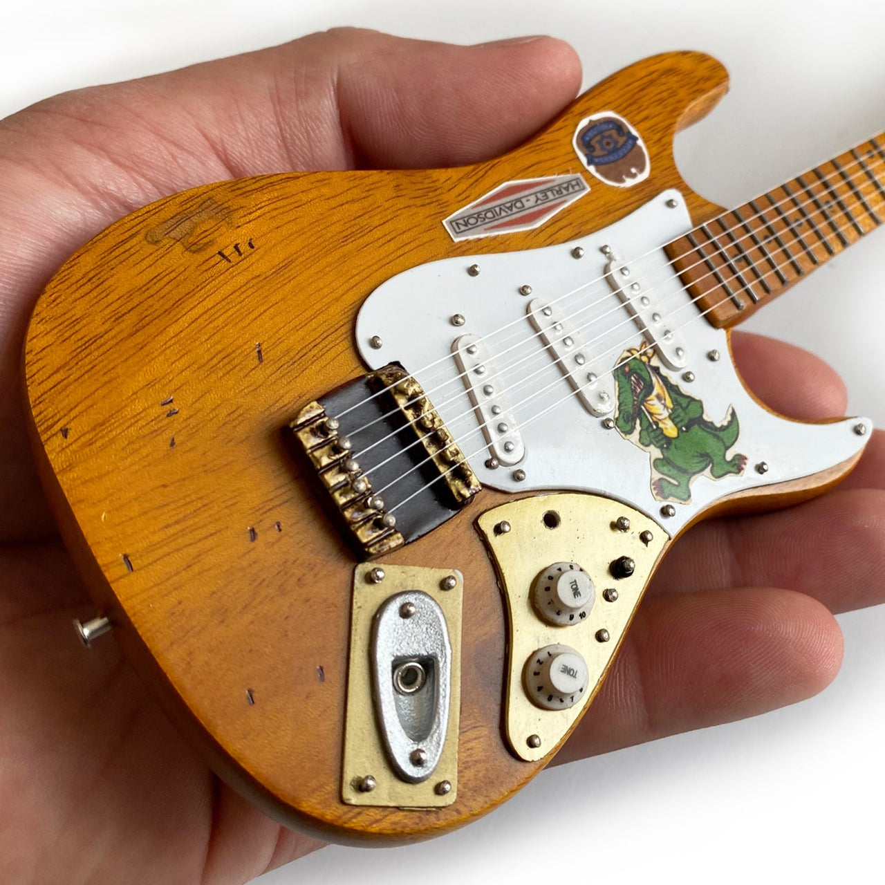Jerry Garcia & Graham Nash "Alligator" Fender Strat Mini Guitar