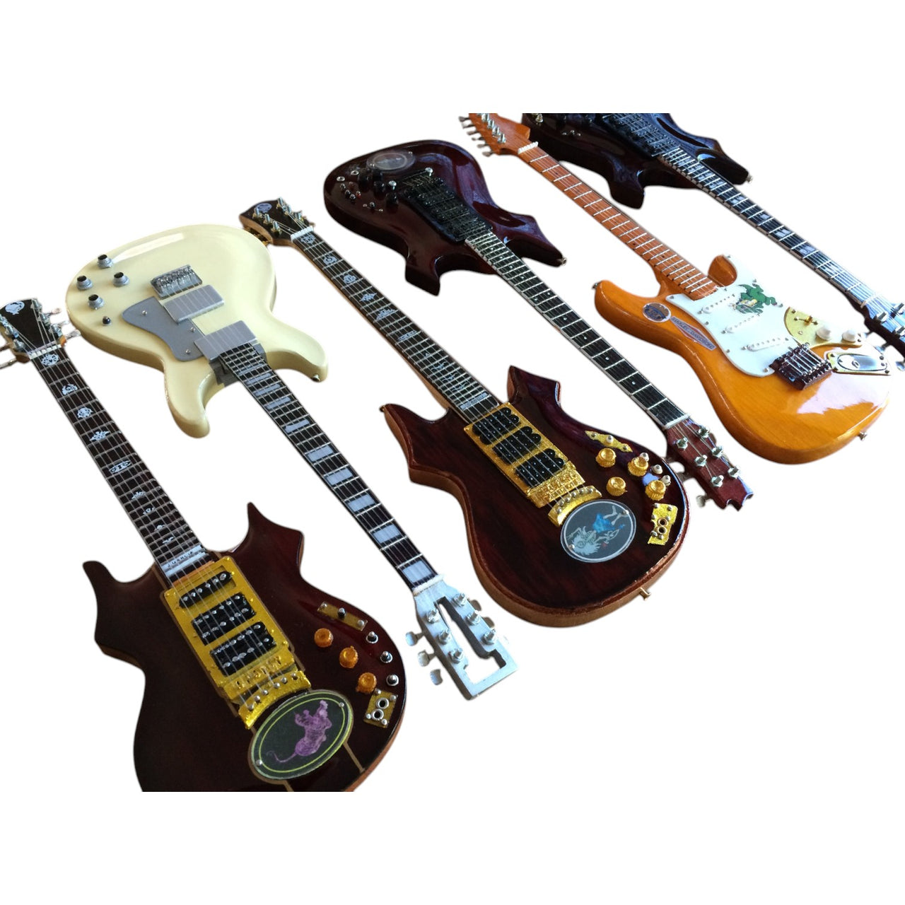 Jerry Garcia Mini Guitars (Set of 6)