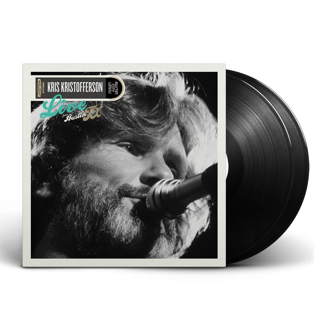 Kris Kristofferson – Live From Austin, TX (2-LP Black Vinyl)