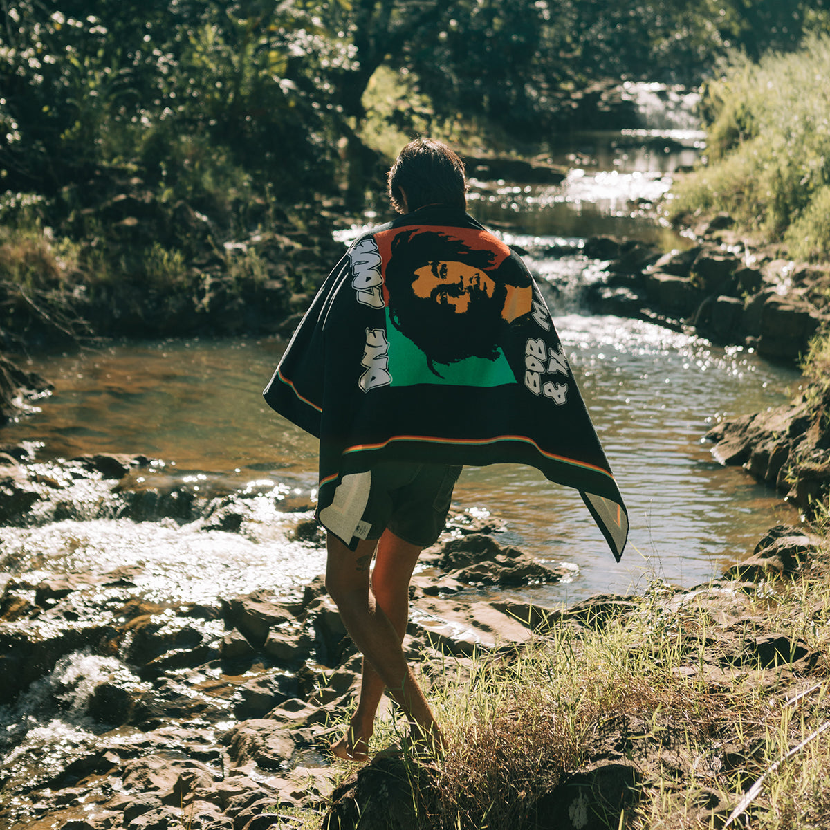 One Love Beach Towel | Bob Marley x Slowtide