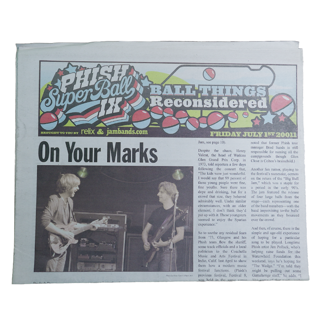 Phish Superball 2011 - Ball Things Reconsidered Bundle