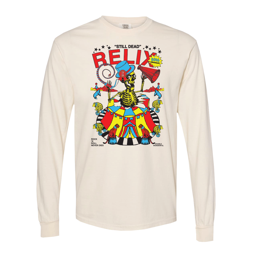 Relix 50th Anniversary Long-Sleeve T-Shirt by Double Wonderful