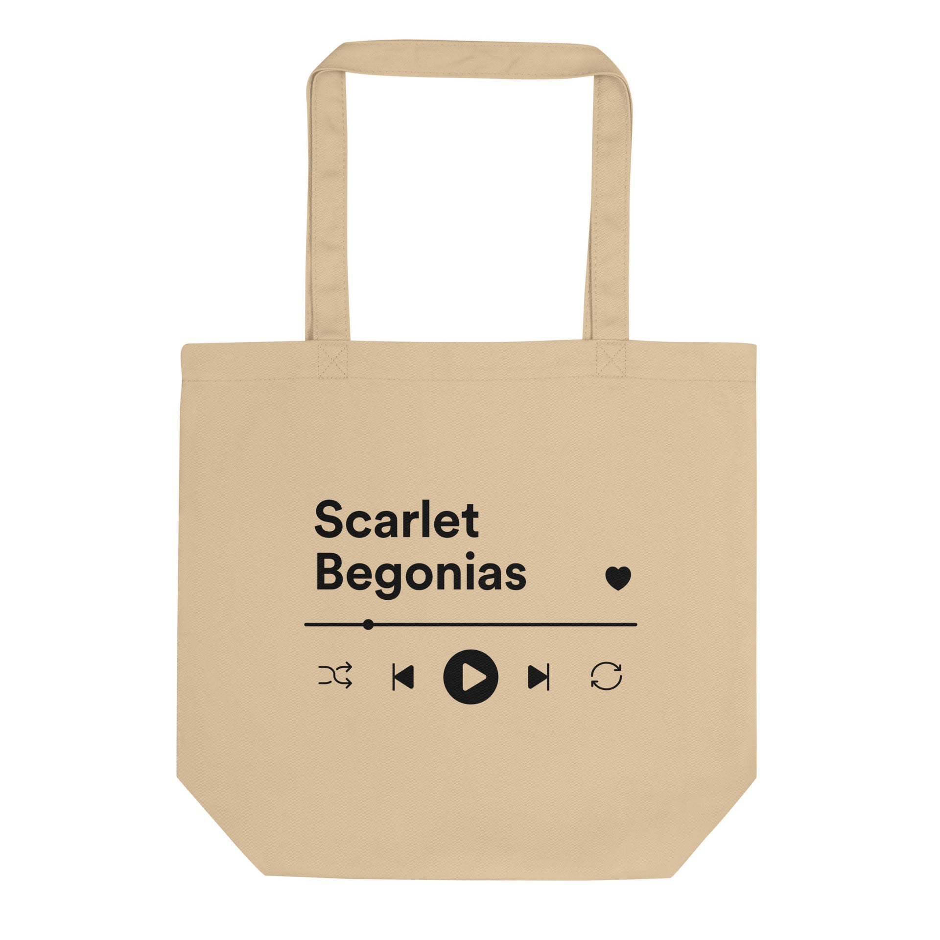 Scarlet Begonias Tote Bag