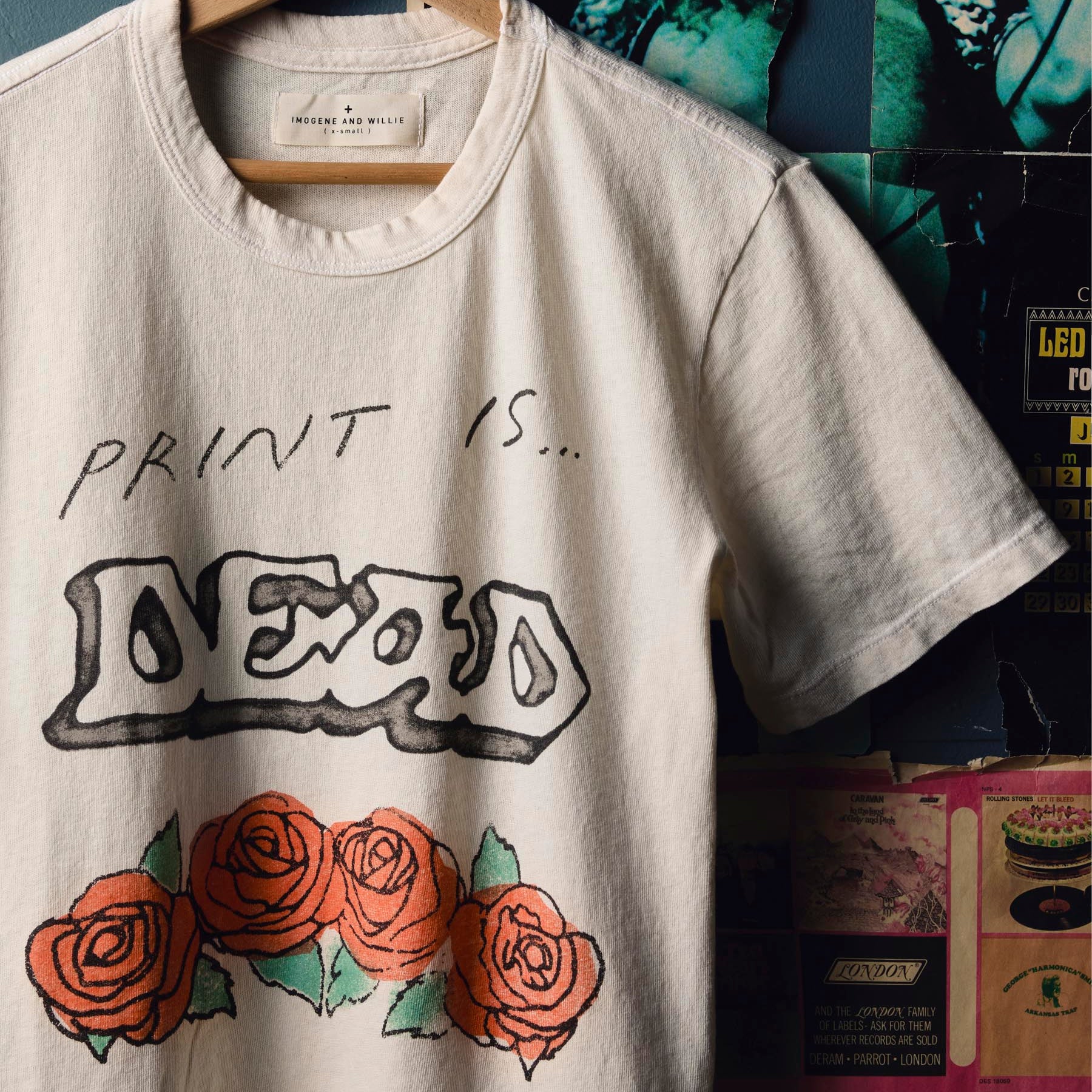 The "Print is Dead" T-Shirt by imogene + willie