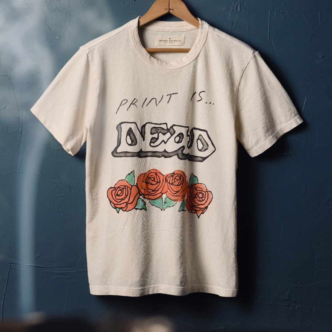 The "Print is Dead" T-Shirt by imogene + willie