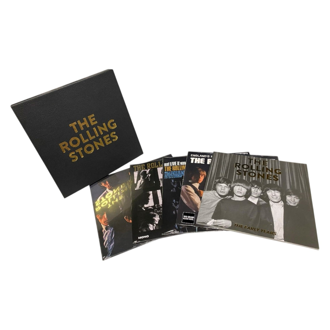 The Rolling Stones x Goldmine - Early Years Limited Edition Box Set (Book + 4 LPs)