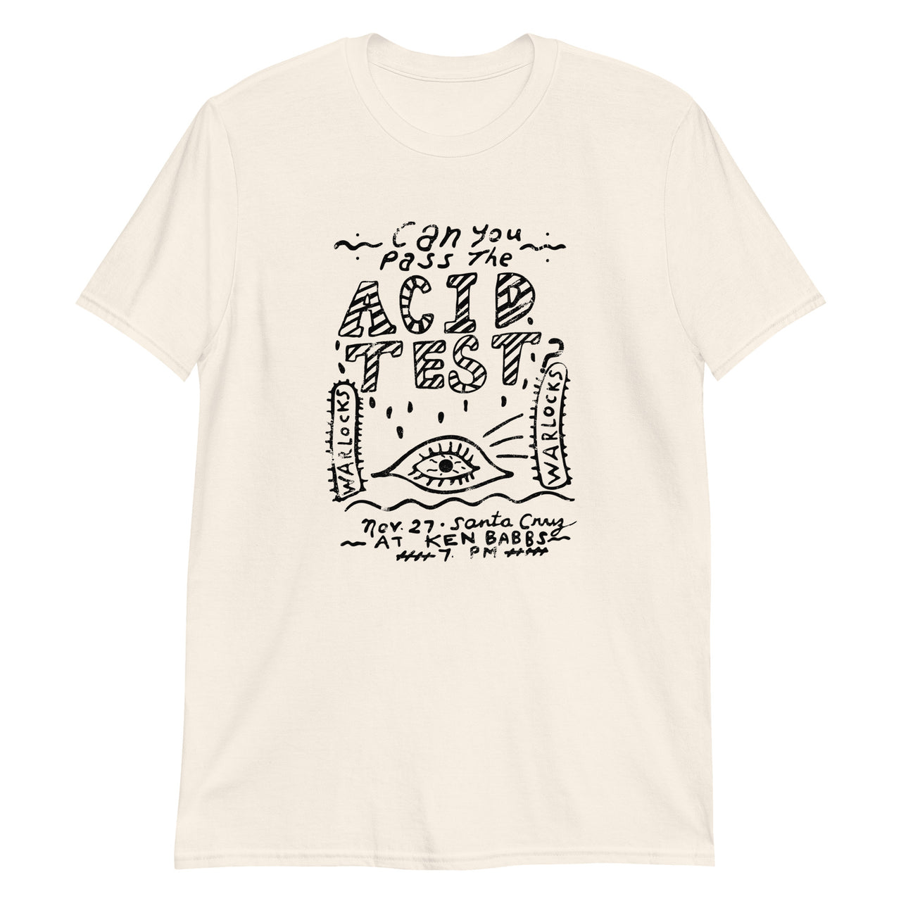 Can You Pass the Acid Test T-Shirt white