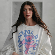 Grateful Dead 1965 sweatshirt front view with bold 'Grateful Dead Since 1965' text graphic on chest