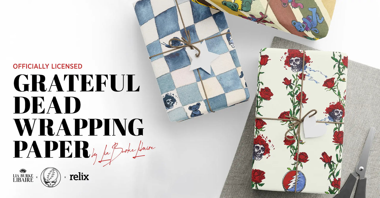 Grateful Dead Wrapping Paper & Cards relix.shop 