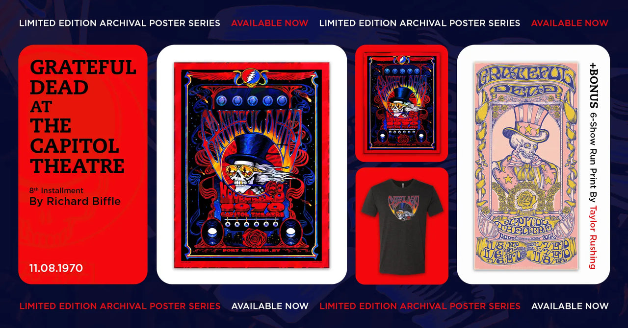 Grateful Dead at The Capitol Theatre (11/8/1970) by Richard Biffle and Taylor Rushing