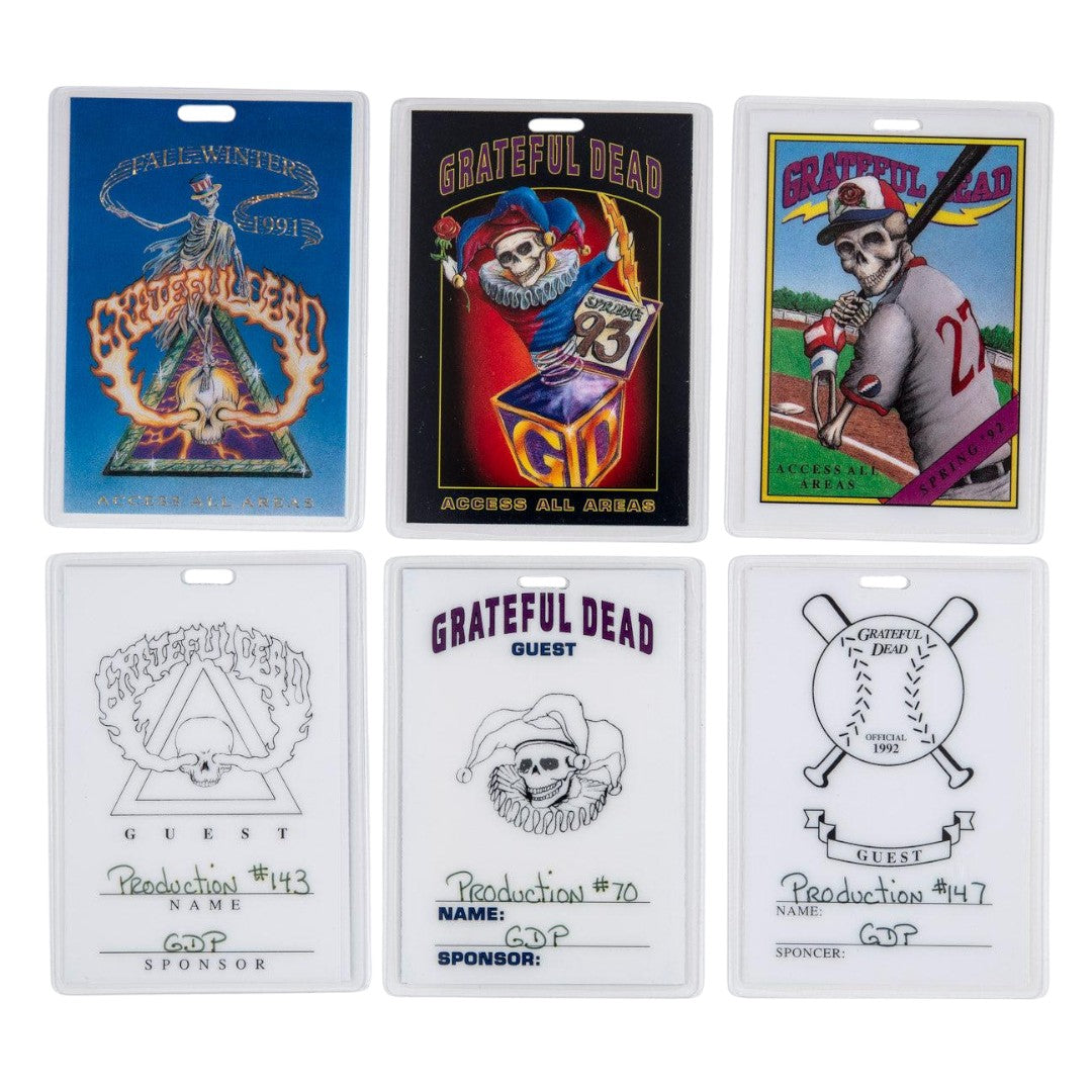 Grateful Dead All Access Passes (1991-1993) from Robbie Taylor