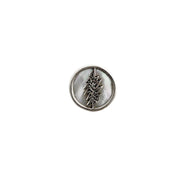 13-Point Lightning Bolt Sterling Silver Pin
