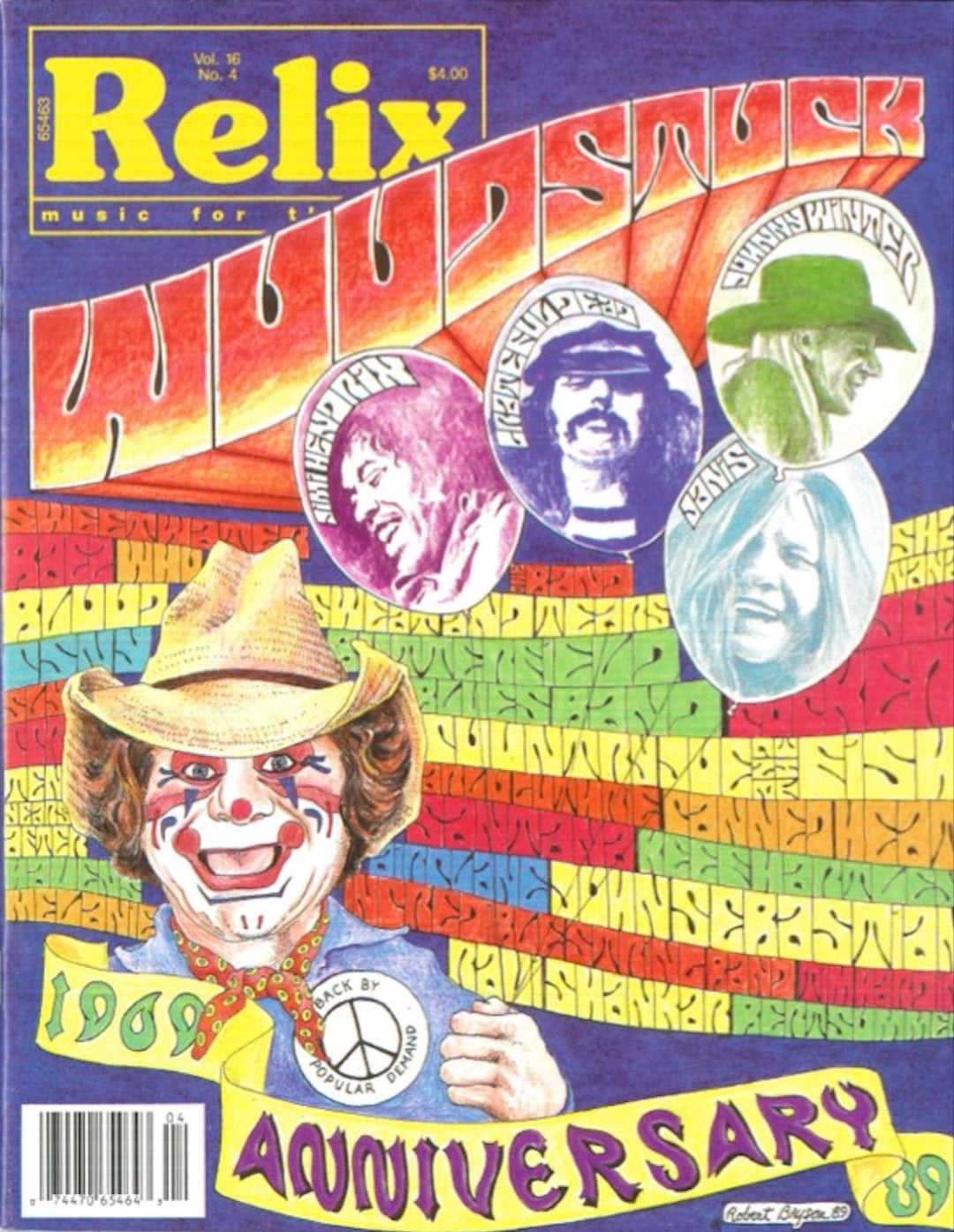 Woodstock - August 1989 Relix Issue