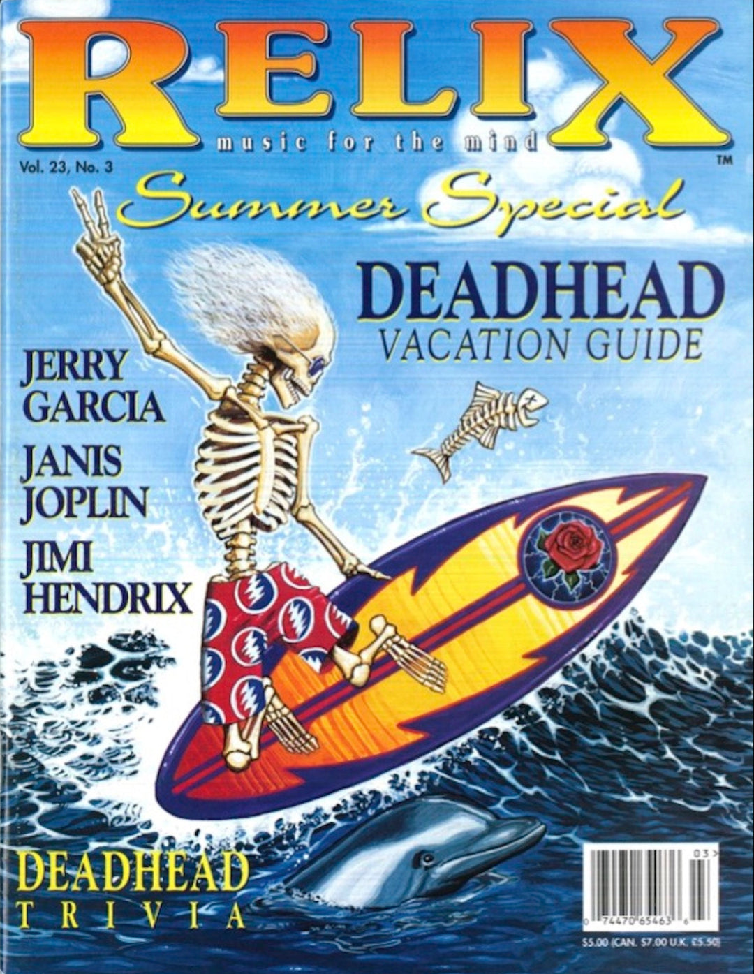 Summer Special, Deadhead Vacation Guide - June 1996 Relix Issue