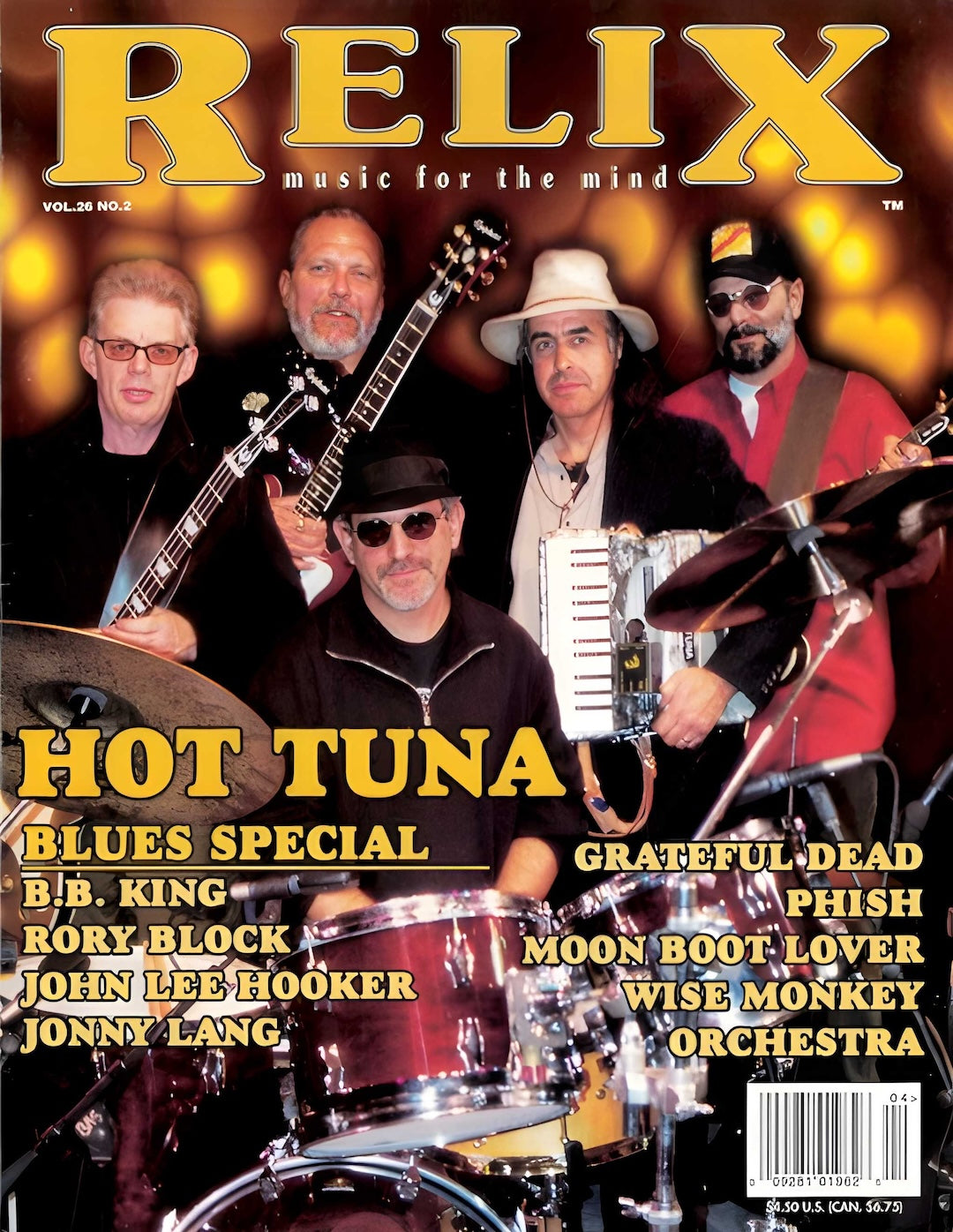 Hot Tuna - April 1999 Relix Issue