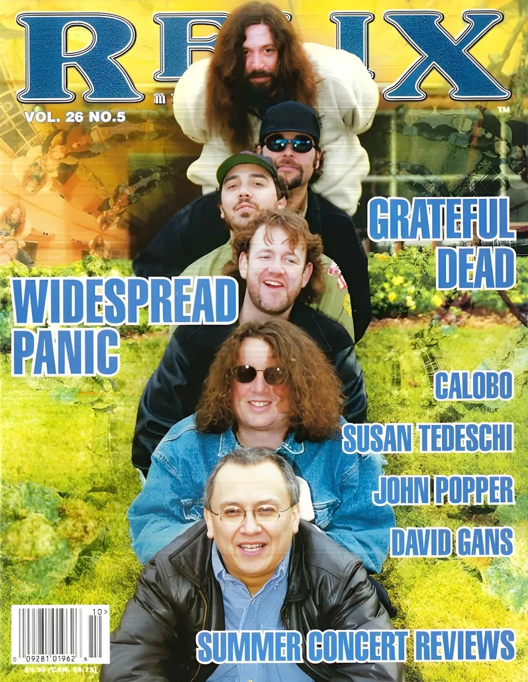 Widespread Panic Relix Issue Bundle relix.shop