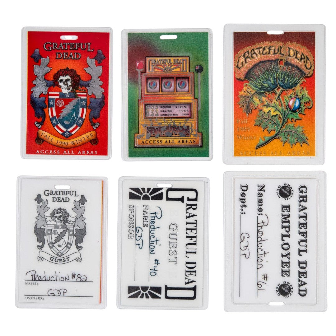 Grateful Dead All Access Passes (1989-1990) from Robbie Taylor