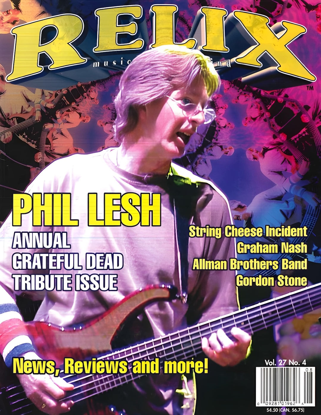 Phil Lesh - August 2000 Relix Issue