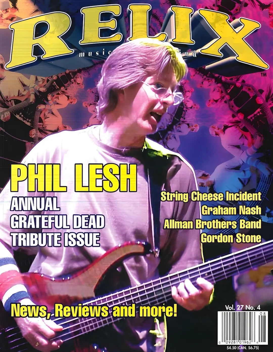 The Grateful Dead Deluxe Relix Issue Bundle relix.shop