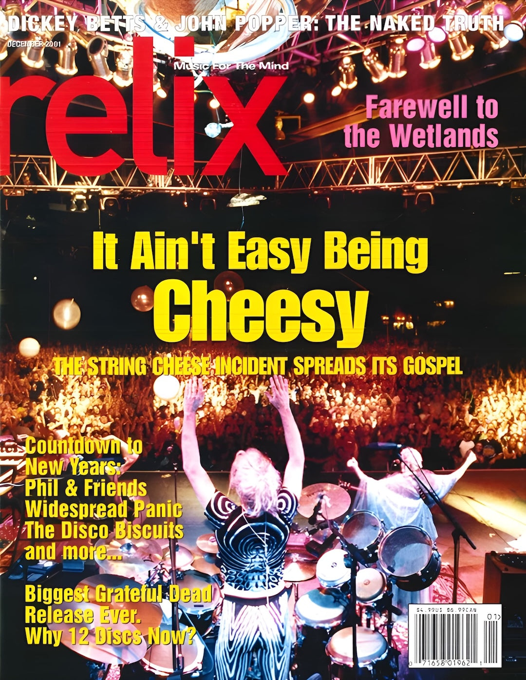 The String Cheese Incident - December/January 2001 Relix Issue