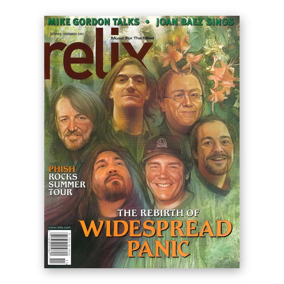 Widespread Panic - October/November 2003 Relix Issue