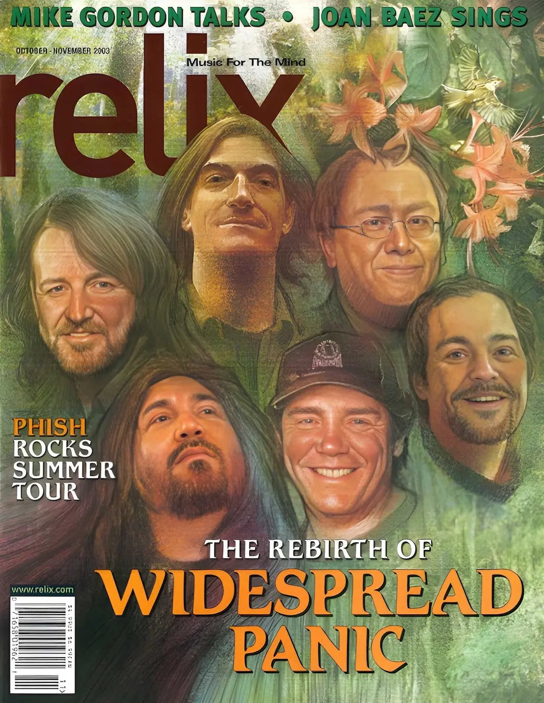Widespread Panic Relix Issue Bundle relix.shop