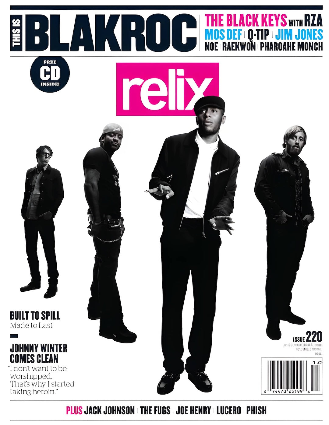 Blackroc - December/January 2010 Relix Issue