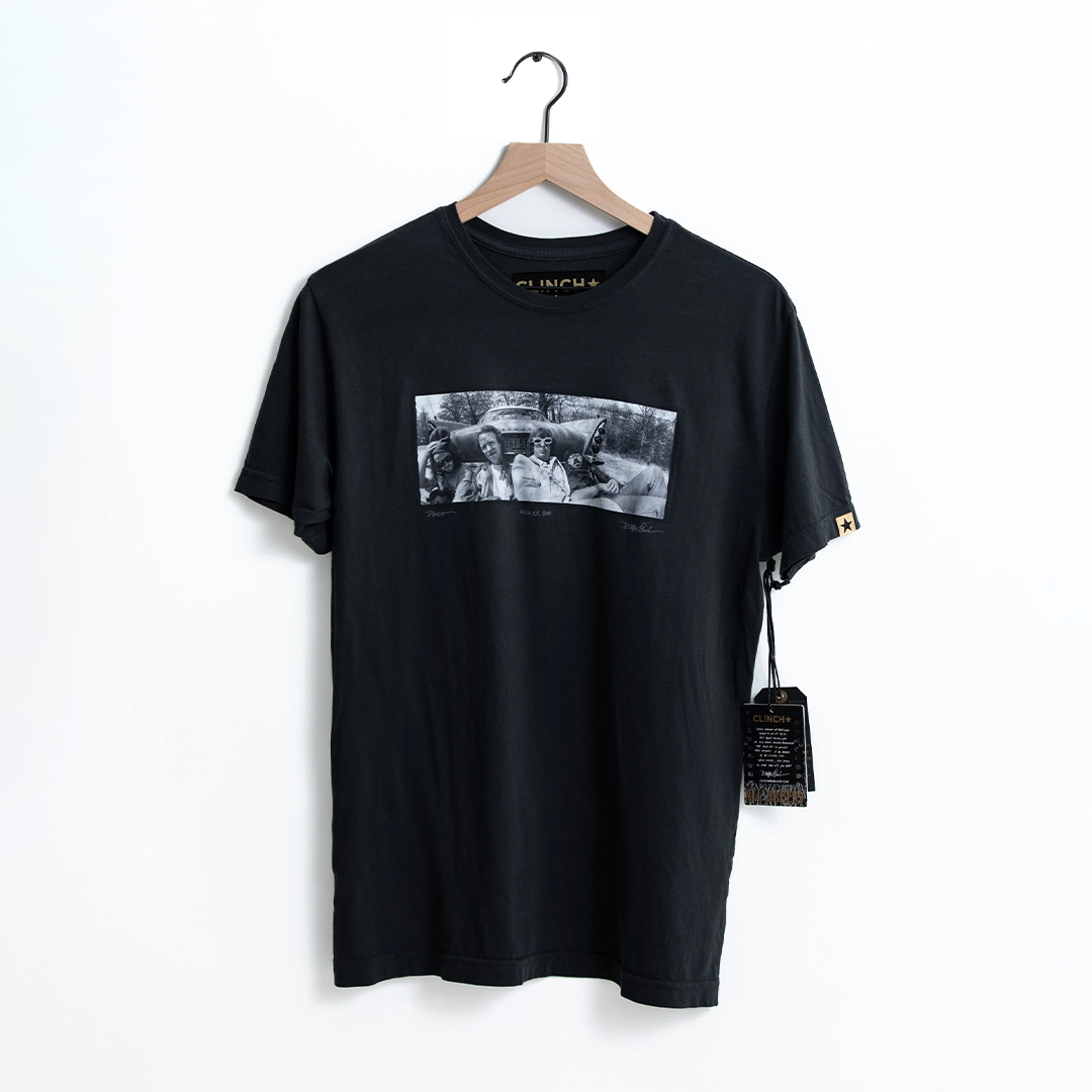 Phish "Car" Black T-Shirt by Danny Clinch