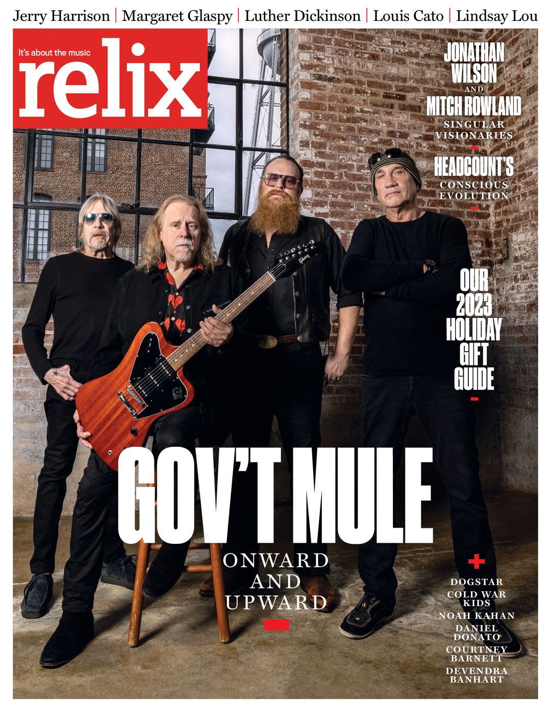 Gov't Mule - December 2023 Relix Issue