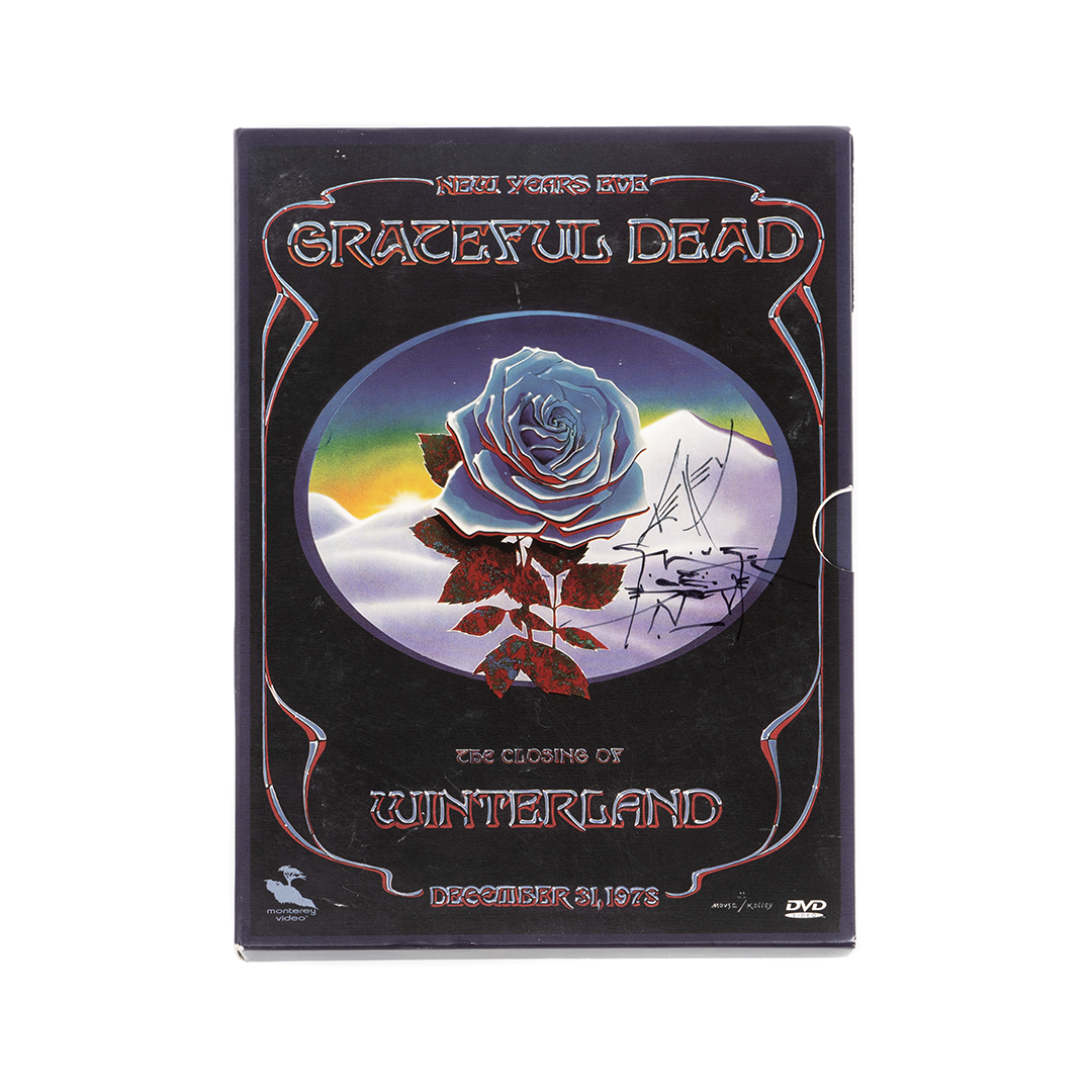 Grateful Dead Blue Rose DVD Signed by Alton Kelley & Stanely Mouse