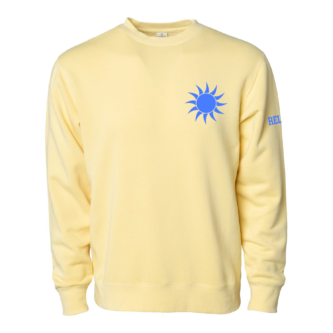 Blue Sun Crewneck Sweatshirt