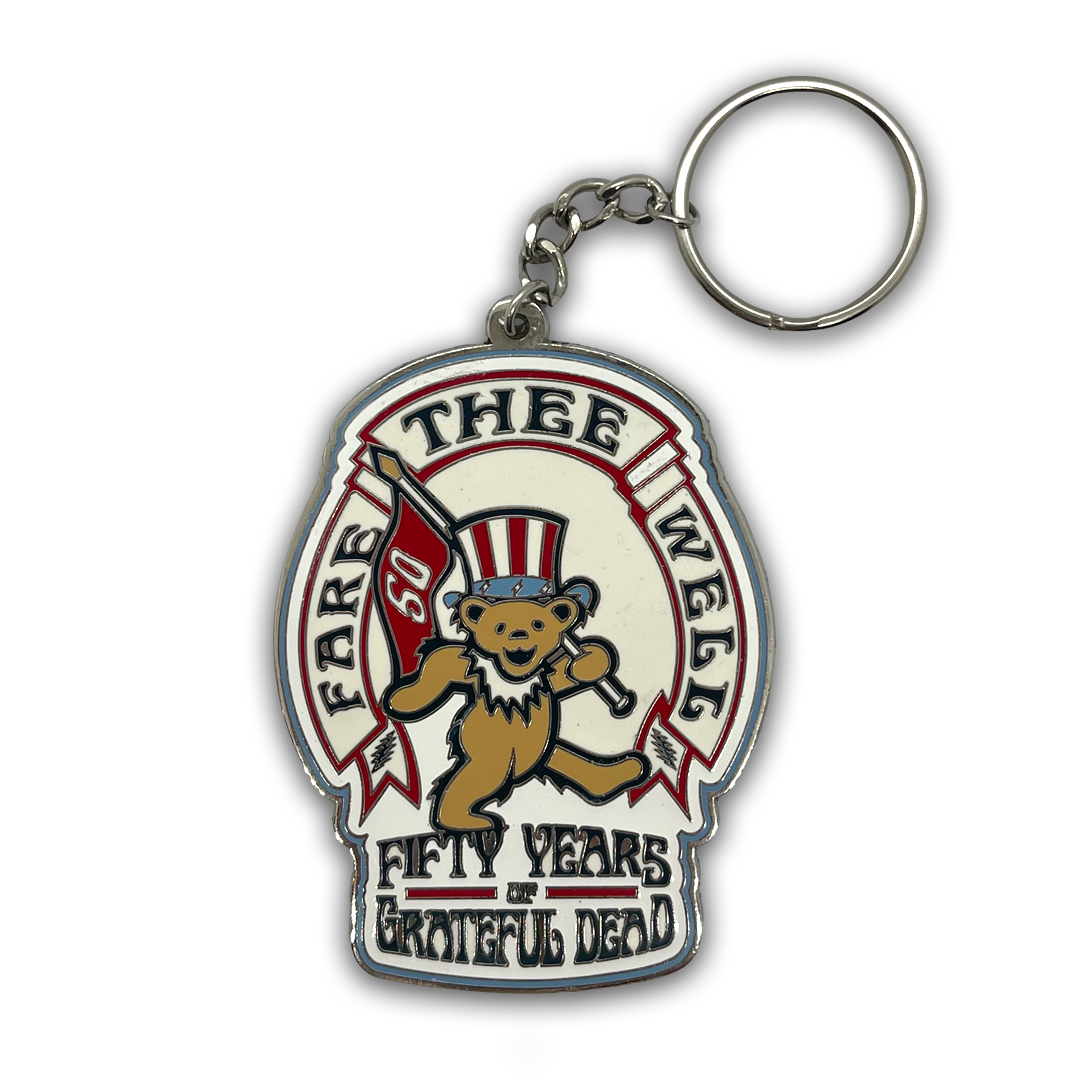 Grateful Dead Fare Thee Well Keychain