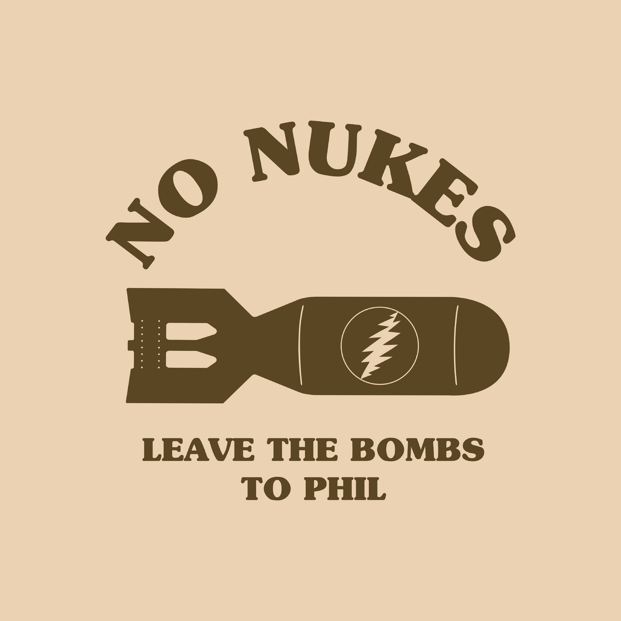 Phil Lesh "No Nukes" T-Shirt