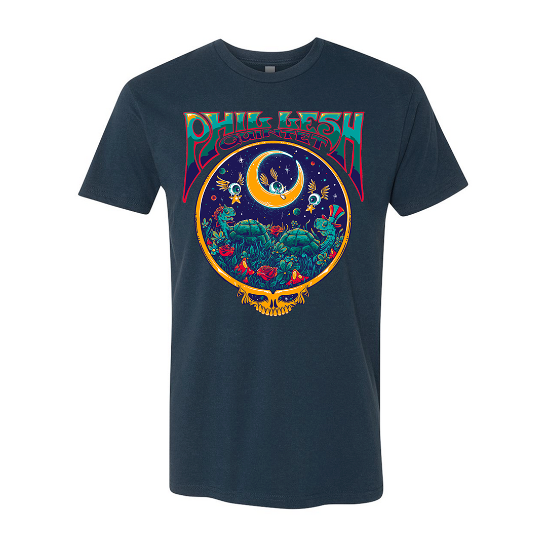 Phil Lesh Quintet | Indigo Gray T-Shirt | March 2024