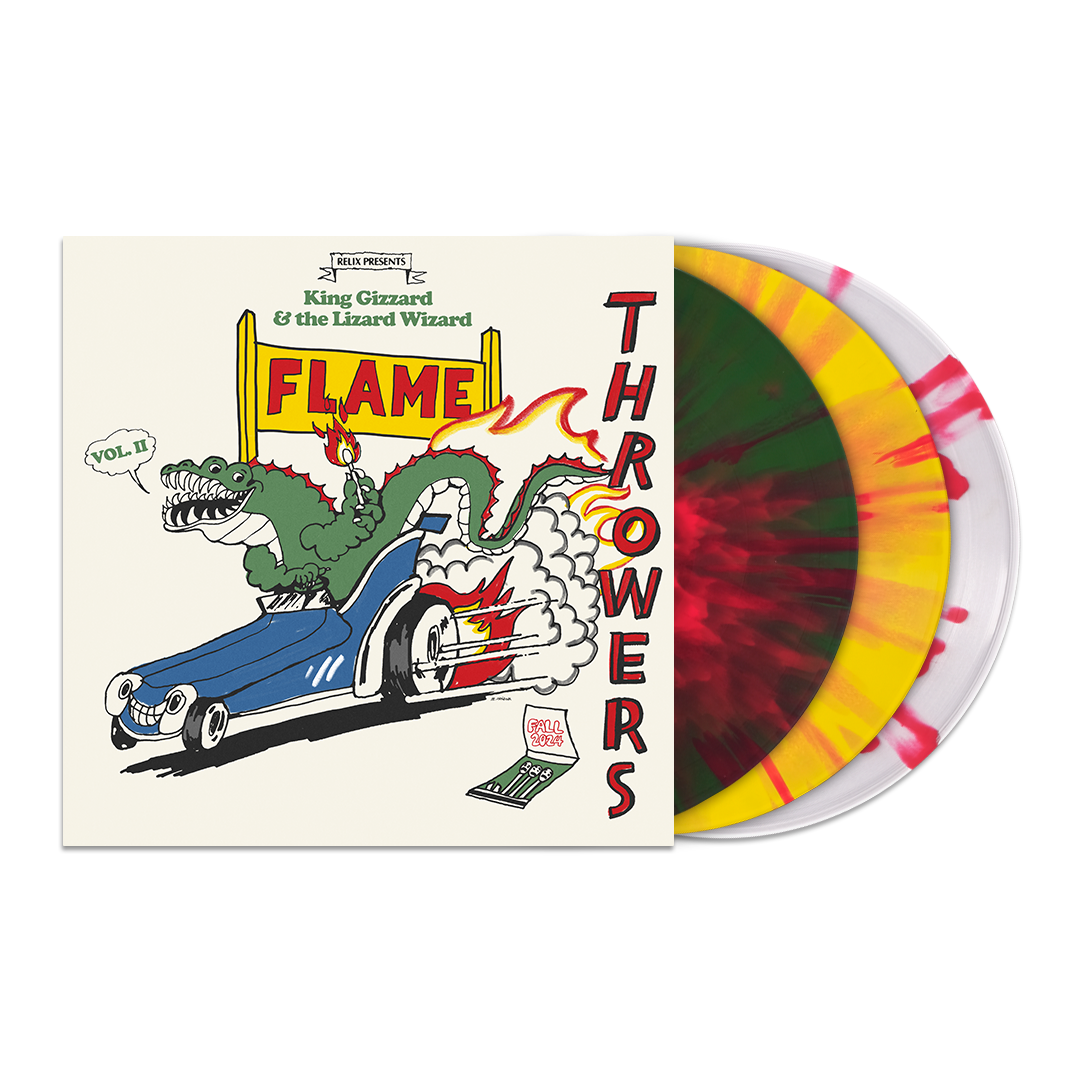 King Gizzard & The Lizard Wizard - Flame Throwers: Volume 2 (Limited Edition 3-LP Vinyl)