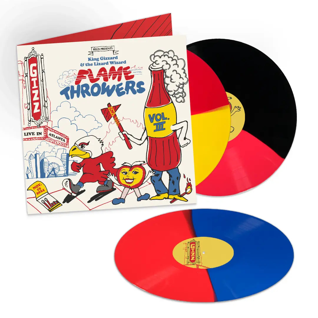 King Gizzard & The Lizard Wizard – Flame Throwers: Volume 3 (Live