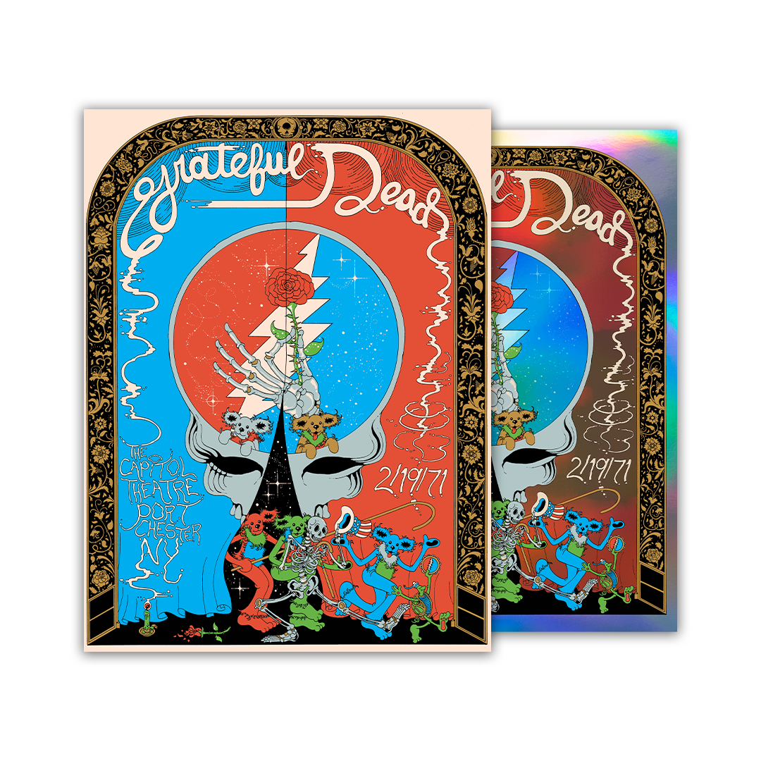 Grateful Dead (2/19/1971) by Brian Blomerth - 2 Poster Bundle