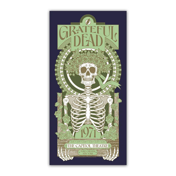 GREATFUL DEAD パンフレット GREATFUL DEAD パンフレット Grateful Dead (February 1971) 6-Show