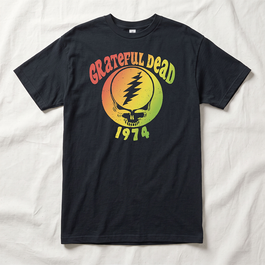 Grateful Dead x Relix 1974 Stealie Tee - Black