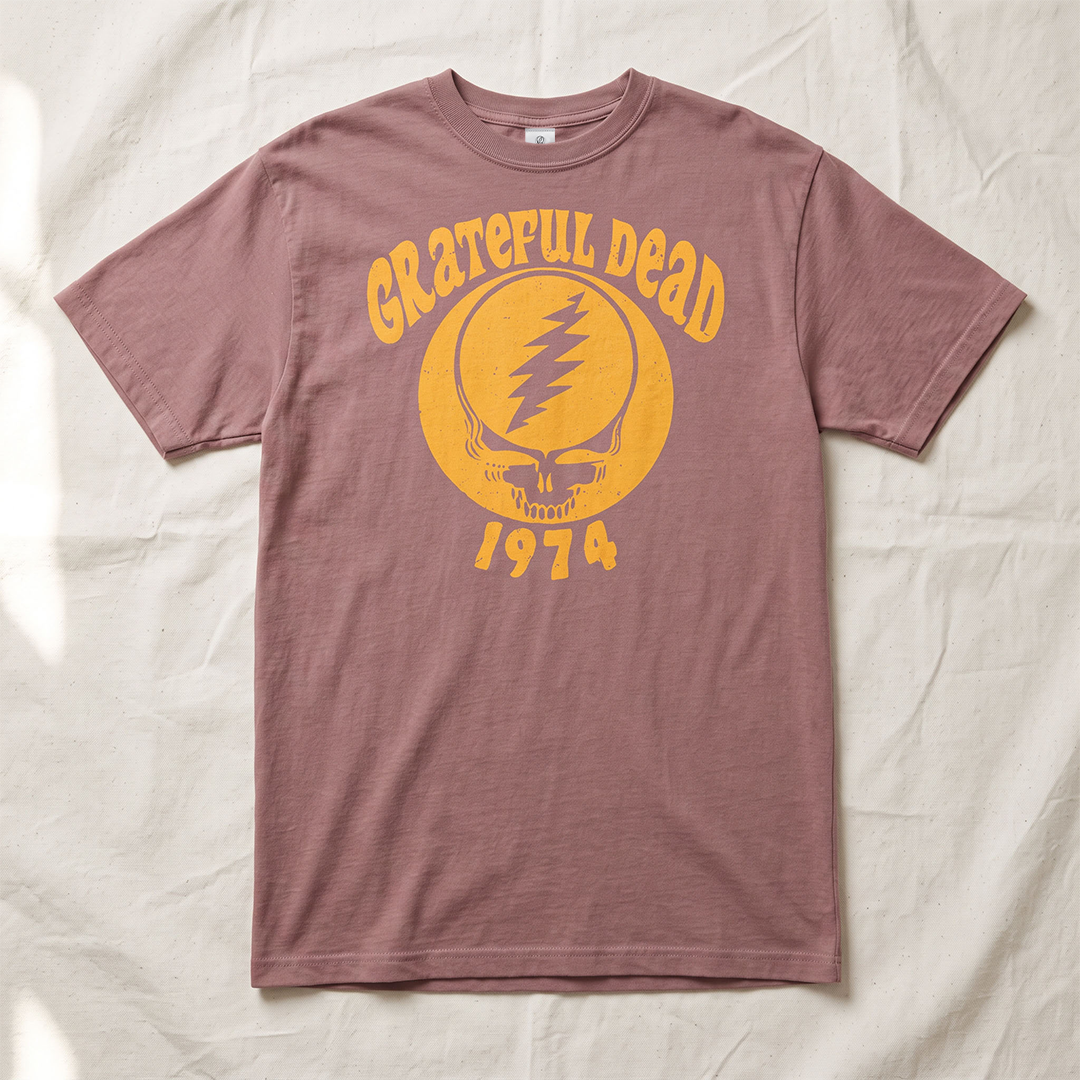 Grateful Dead x Relix 1974 Stealie Tee - Brick